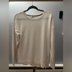 Off white long sleeve crew neck t-shirt